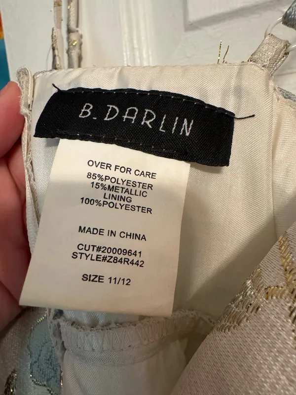 B Darlin Macy’s Formal Dress - Image 2
