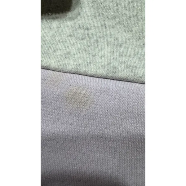 American Eagle Quarter‎ Zip Pullover Grey Purple Lavender Women's Medium - Image 3