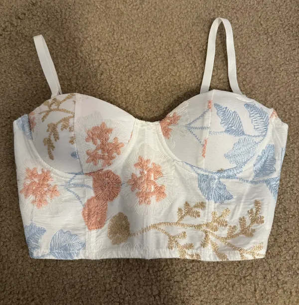 Floral Crop Top - Image 5