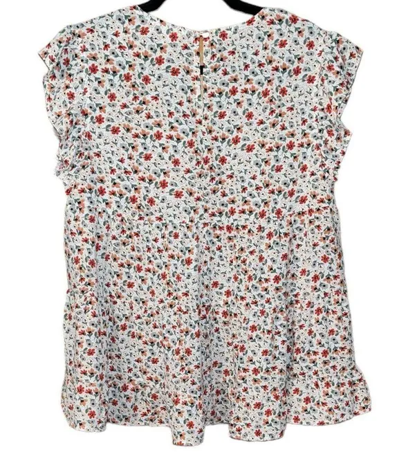 Entro Floral Babydoll Blouse - Image 4