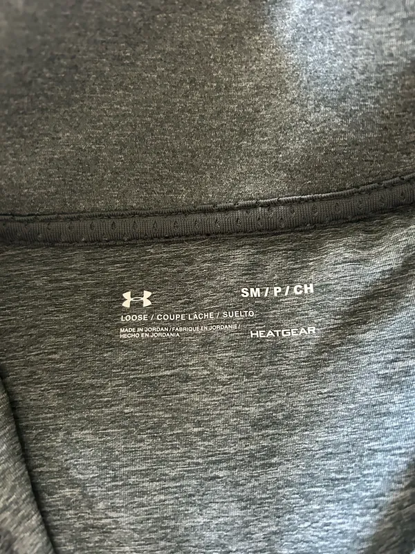 Under Armour Jacket Zip-Up Grey - Image 2