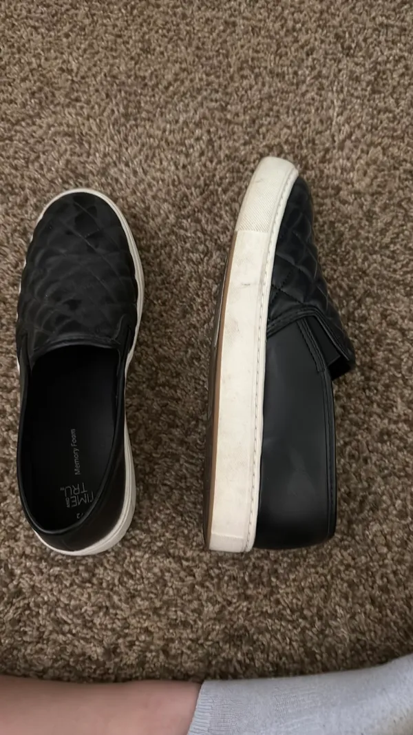 Time & Tru Platform Black Shoes  - Image 3
