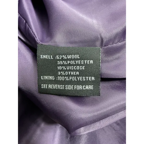 Womans Steve Madden Lined Double Breasted Pea Coat XL Gray - Image 4