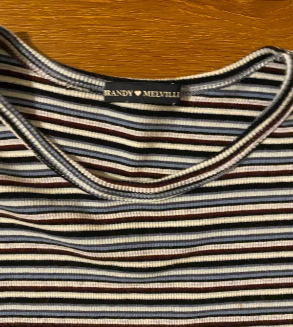 Brandy Melville Striped TEE - Image 2