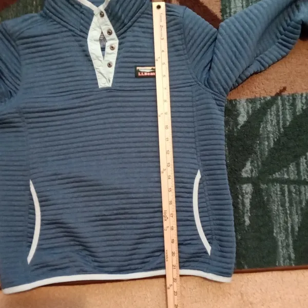 L.L. Bean Airlight Pull Over Outdoors Hiking Gorpcore Sweatshirt Womens SP - Image 7