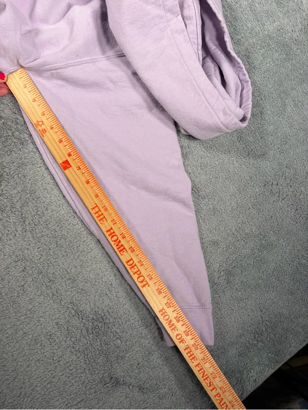 Lonely Ghost Lavender Pullover text me when you get home Hoodie XL - Image 11