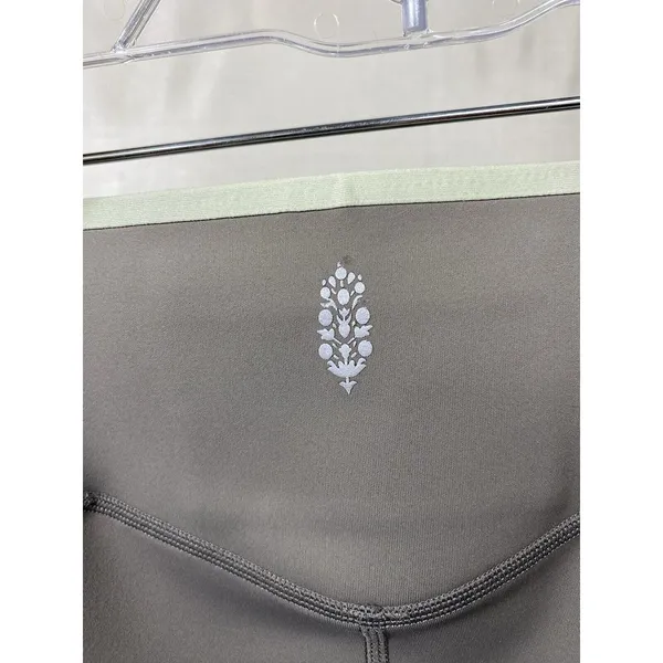 Free People Movement Biker Shorts Gray Size XS Pockets Athletic Bike Workout‎ - Image 3