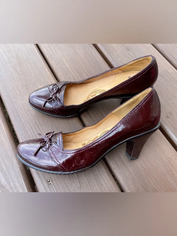 Women's Patent Leather dress Pumps🍒🍒 - Image 6
