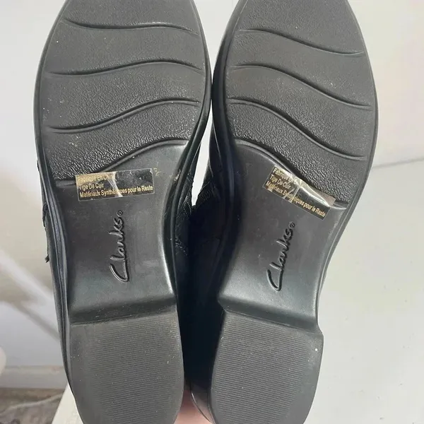 Clarks Genette Arc Womens Heeled Loafers by CLARKS‎ Size: 9M Bootie EUC! - Image 12