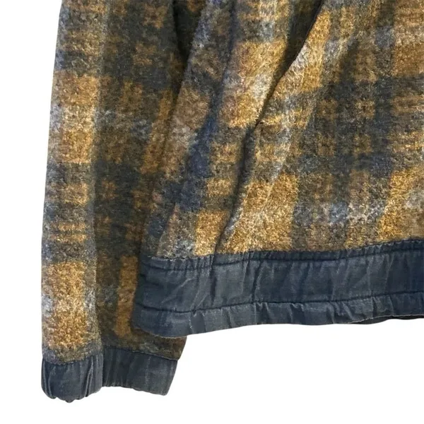 Stoic Women's XS Plaid Fleece Pullover Jacket‎ with Sherpa Collar - Image 4