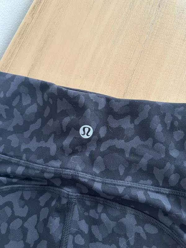 Lululemon Invigorate High-Rise Crop 23" Formation Camo Deep Coal Multi 4 - Image 4
