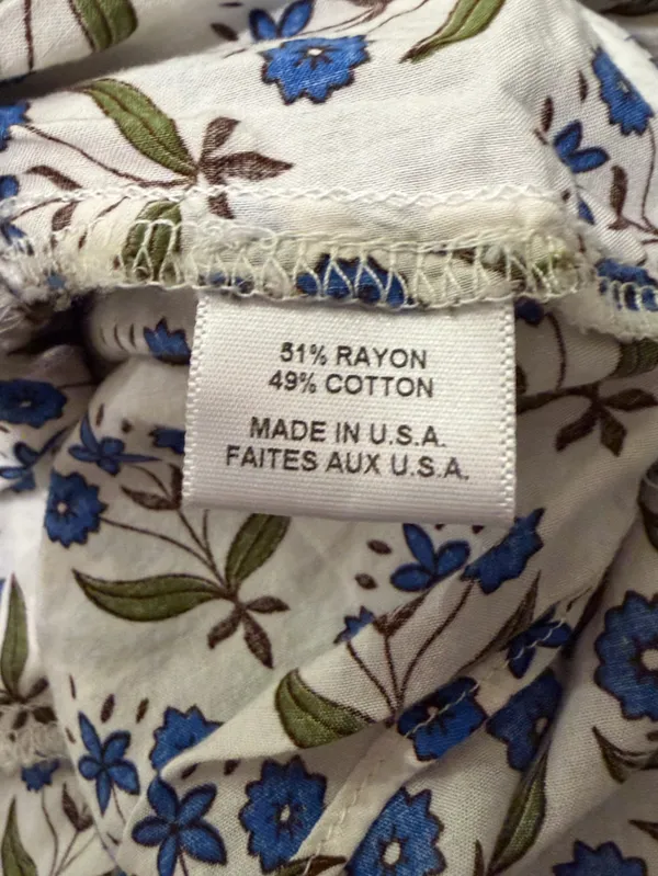 Misa Los Angeles Georgia Mini Dress Floral Print Ruffle Hem xs oversized NWOT - Image 8
