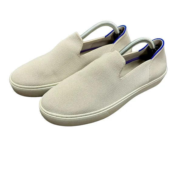 Rothy’s The Original Sneakers Slip On Shoes Sand Beige Tan 8 - Image 2