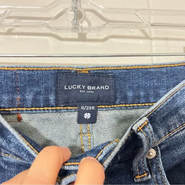Lucky Brand Easy Rider Boot Jeans Blue Size 0/25r - Image 4