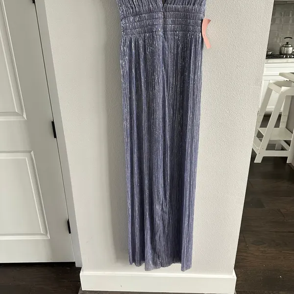 sabina Musayev Emmeline V-Neck Lurex Maxi Dress NEW Size Small - Image 6