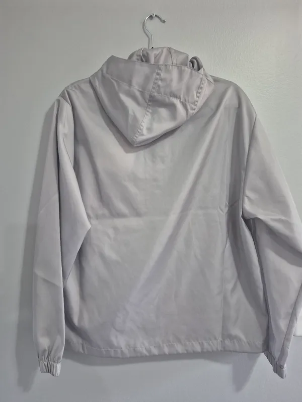 Madhappy unisex Oversized Nylon Anorak rain jacket grey Jacket Xsmall xs NWT - Image 6