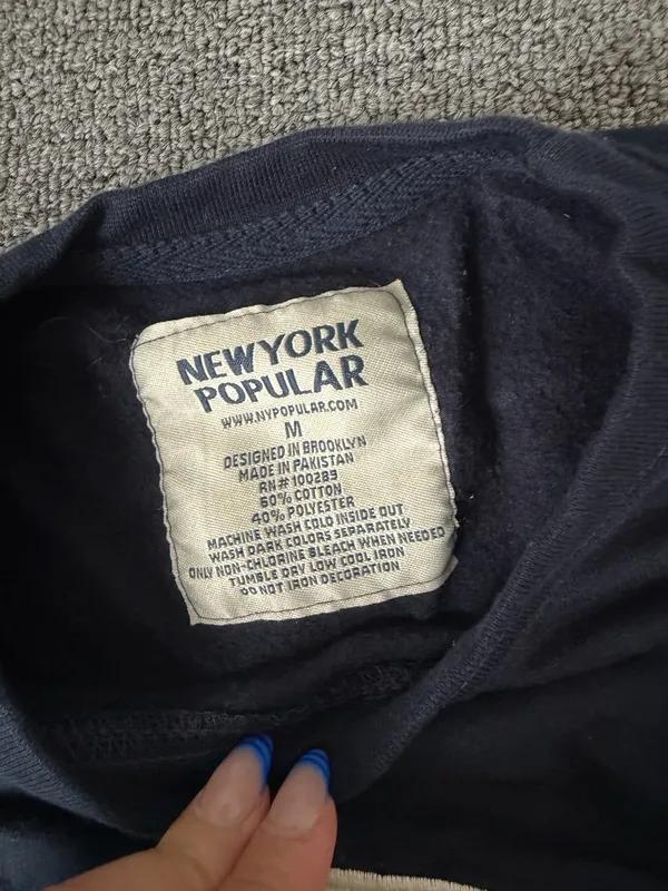 Boston crewneck Blue Size M - Image 2