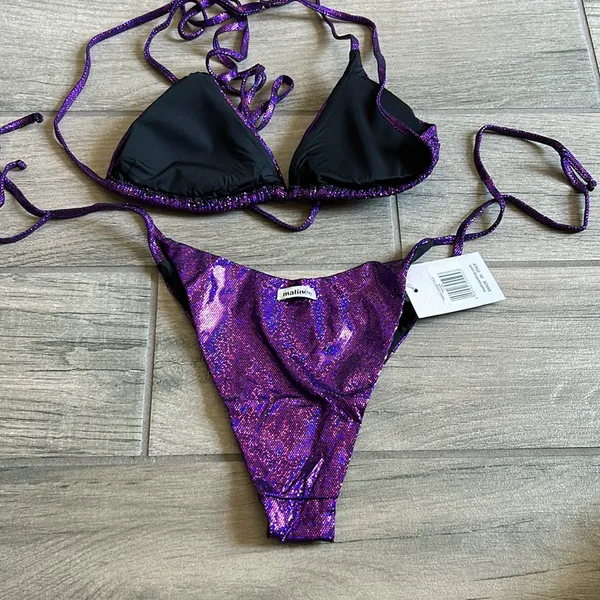 Matinee lamina viola bikini Purple - Image 10