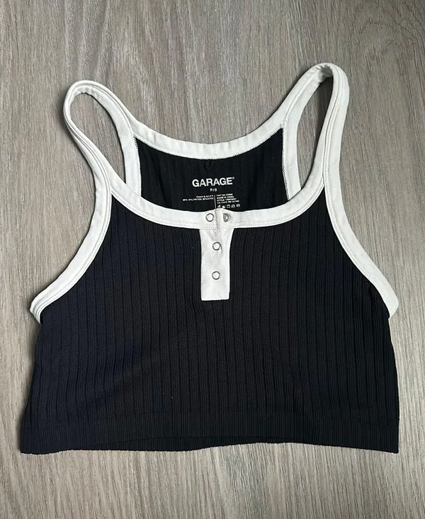 Garage Cropped Tank top - Image 2