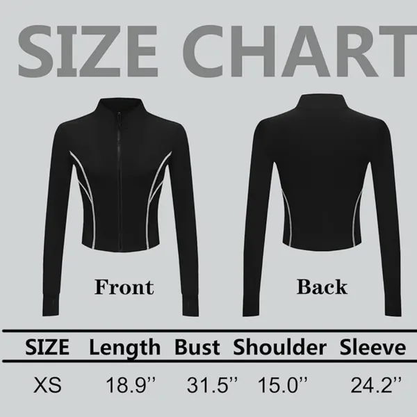 *NWT* black & white slim fit‎ athletic jacket sz xs - Image 4