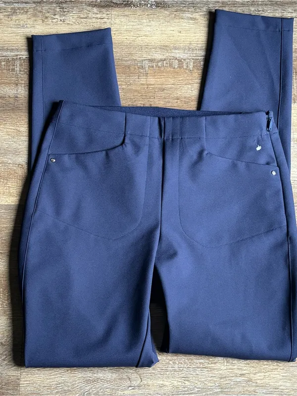 Nwt RLX Ralph Lauren Women's Golf Pants Navy Stretch Size 2 - Image 10