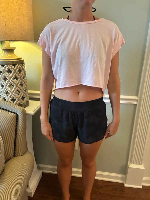 Kimberly Cropped Top Pink Size M - Image 4