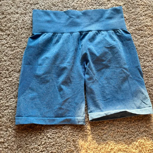 NVGTN Ocean Blue Contour Seamless Shorts - Image 3