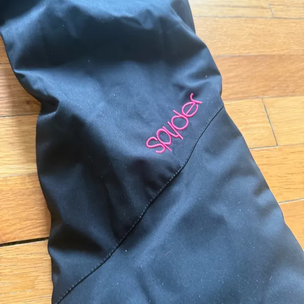 SPYDER Women’s Black & Pink Ski Snow Pants‎ Waterproof size XS - Image 4
