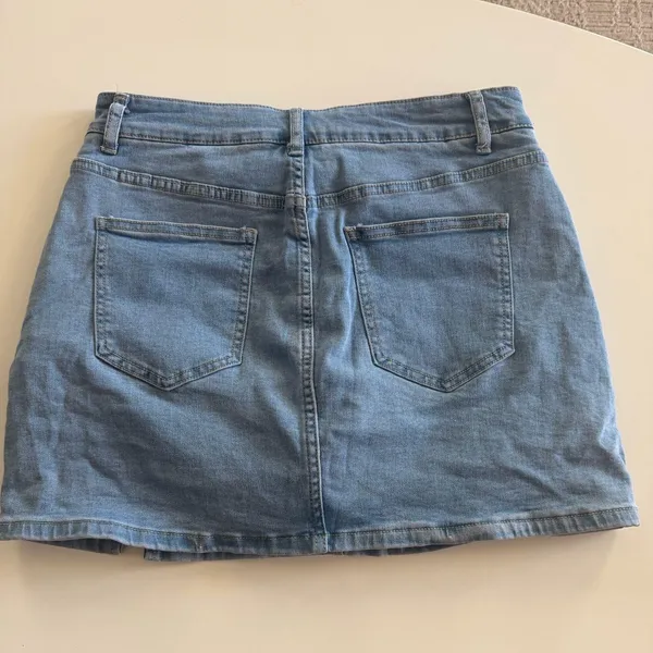 Denim mini skirt Blue Size M - Image 2