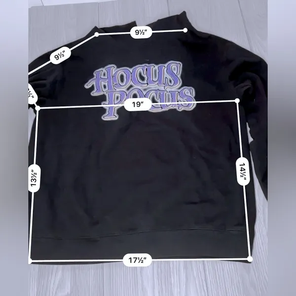 DISNEY HOCUS POCUS Women’s Long Sleeve Halloween Hoodie - Image 9