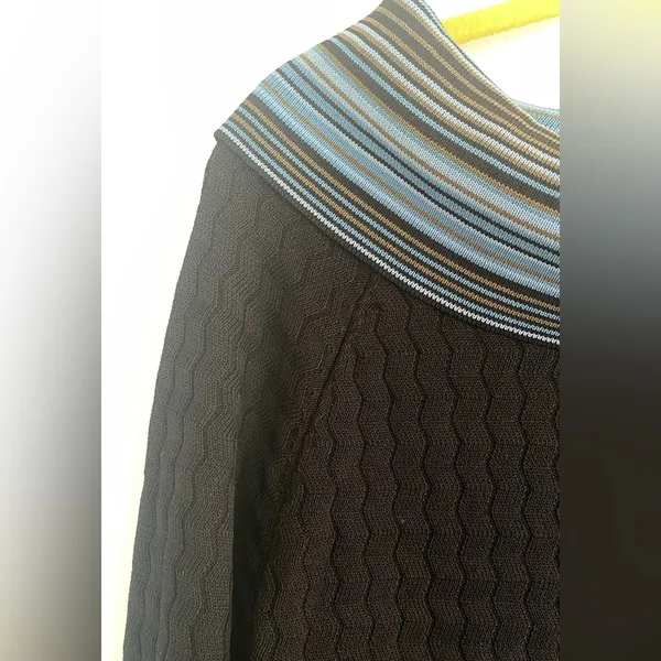 Elegant sweater Black Size L - Image 3