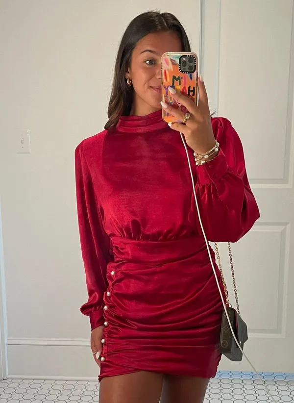 Red Two Piece Set - Image 5