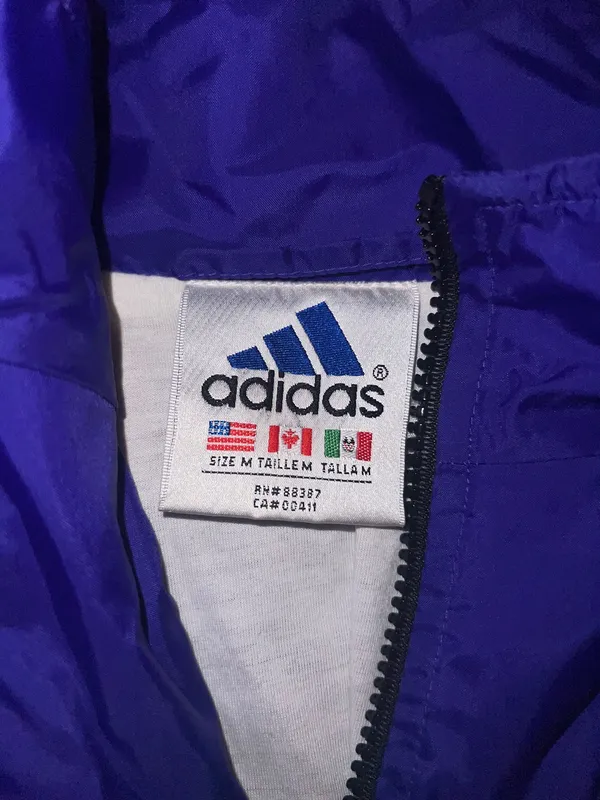 Vintage Adidas Windbreaker 90s Jacket - Image 3