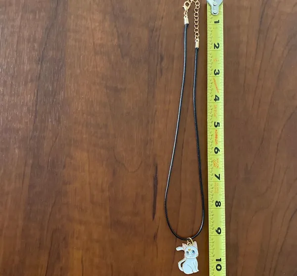 Handmade Necklace Cat Artemis Sailor Moon Anime - Image 4