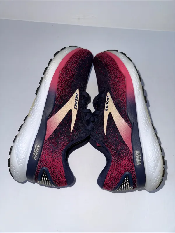 Brooks Women’s Ghost Running Shoes - Black & Red - Image 8