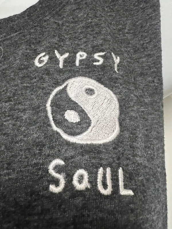 Spiritual-Gangster-GYPSY-SOUL-CROPPED YOGA TOP - Image 4