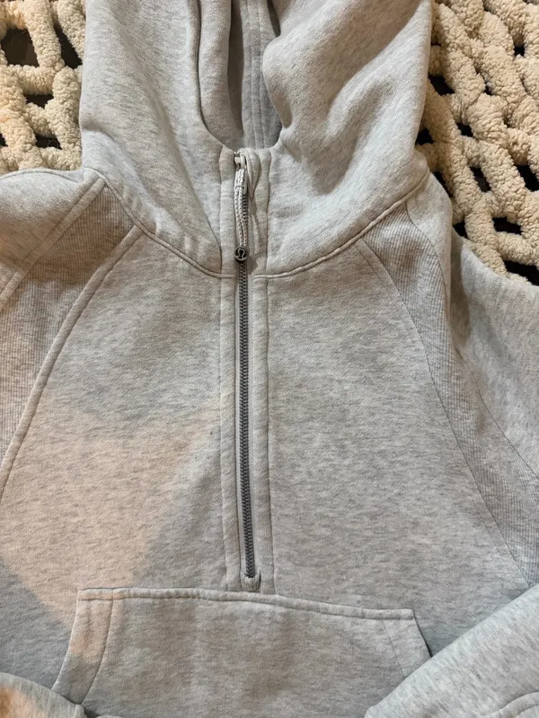 Lululemon Scuba Half-Zip Hoodie M/L - Image 2