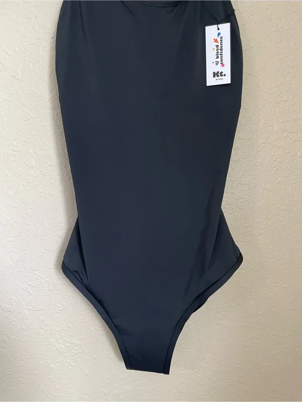 New Kt. By Knix Period Swim Sport One Piece Size M Black - Image 7