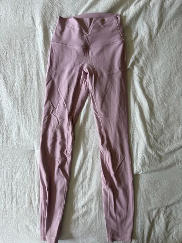 Lululemon Pink Leggings 28" - Image 2