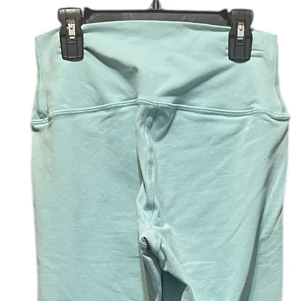 Alo Yoga Airbrush Winter Warm‎ High-Waist Nocturne Legging - Chalk Blue Size M - Image 10