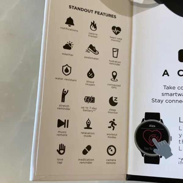 NWT iTouch Sport 4 Fitness Smart Watch - Image 6