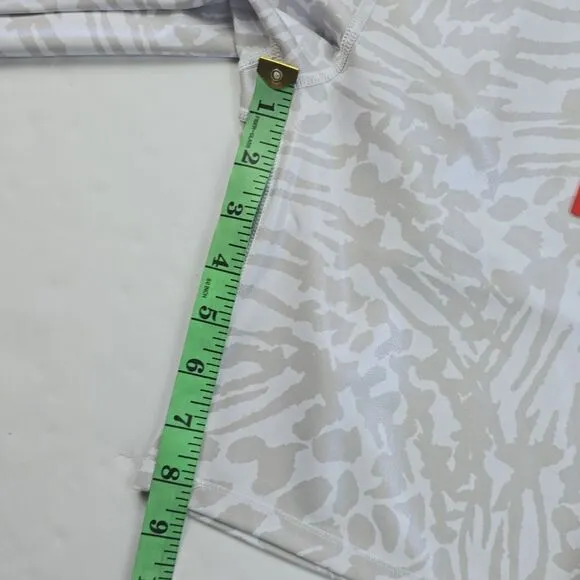 Good American NWT Essentials Leopard Foil‎ Bike Shorts Women's size 3 - Large - Image 12
