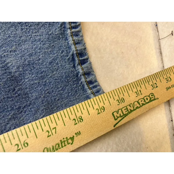 BDG Urban Outfitters High Rise Straight Leg Jeans‎ Medium Wash Blue Size 25 - Image 6