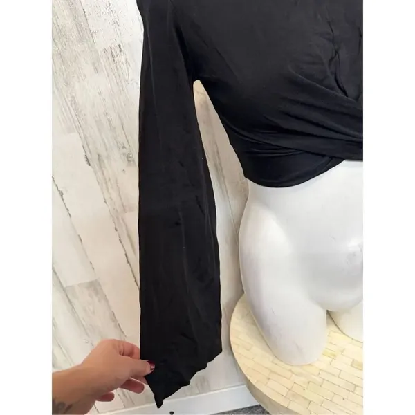 Black crop top Black - Image 3
