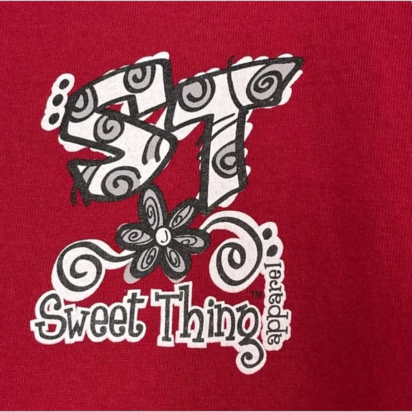 Gildan Ultra Cotton Alabama Crimson Tide Sweet Thing Apparel T-shirt Medium - Image 5