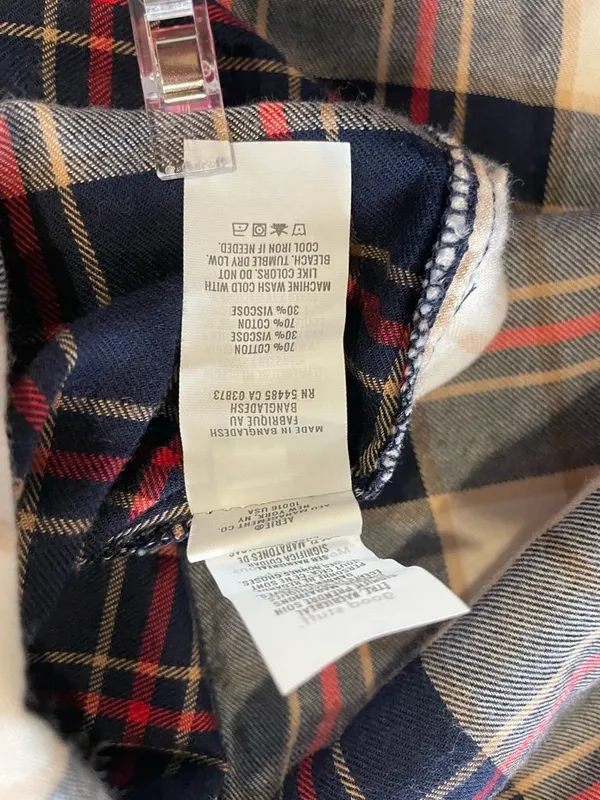 Aerie Off-Duty Plaid Flannel Button Down - Image 9
