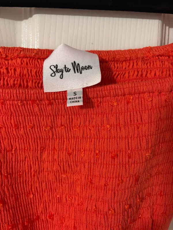 Orange Boutique Dress - Image 3