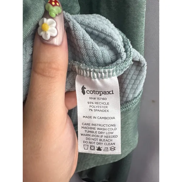 Women’s Cotopaxi Small Sage Green Crewneck - Image 6