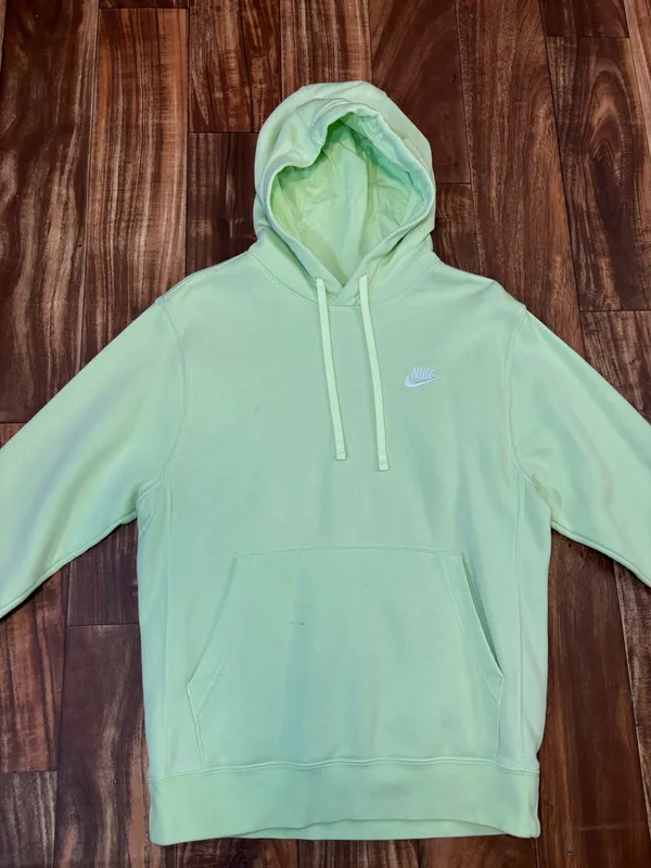 Seafoam Green Nike Hoodie - Image 2