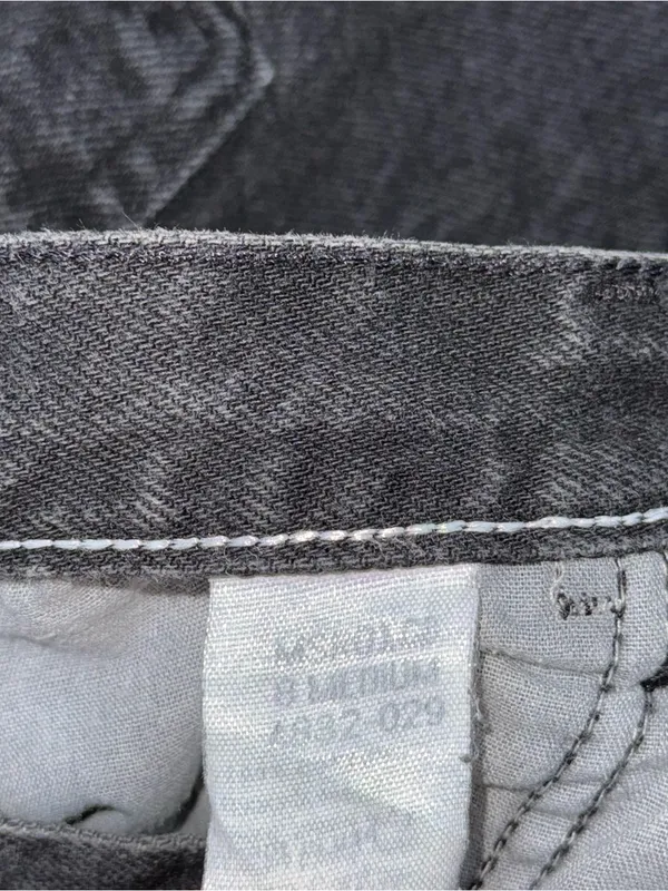 Vintage 90s Wrangler for Women Black Denim High Rise Taper Ankle Mom Jeans Sz 8 - Image 8